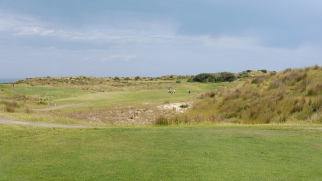 The 3rd tee at Port Fairy Golf Links