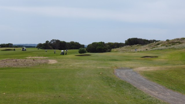 The 4th tee at Port Fairy Golf Links