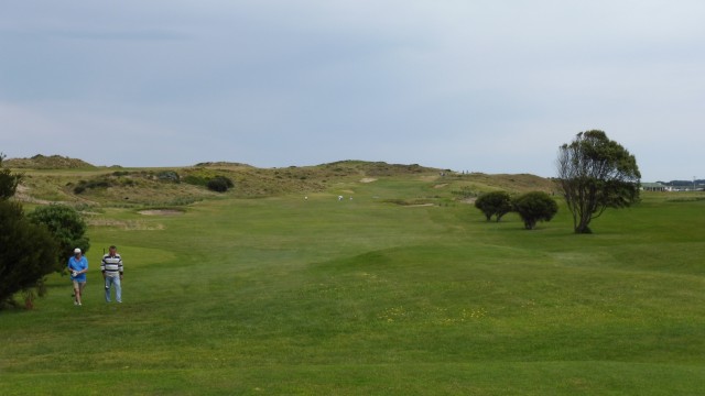 The 5th tee at Port Fairy Golf Links