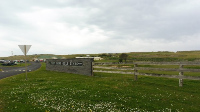 Entrance to Port Fairy Golf Links