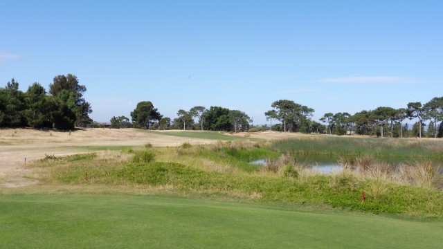 The 14th tee at Royal Adelaide Golf Club