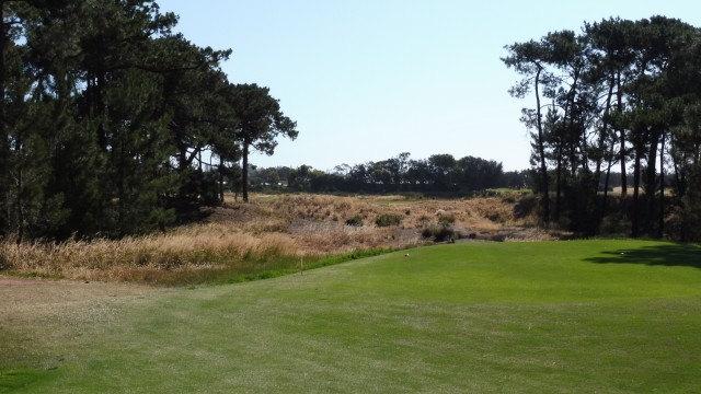 The 15th tee at Royal Adelaide Golf Club