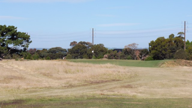 The 16th tee at Royal Adelaide Golf Club