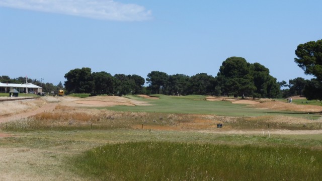 The 2nd tee at Royal Adelaide Golf Club