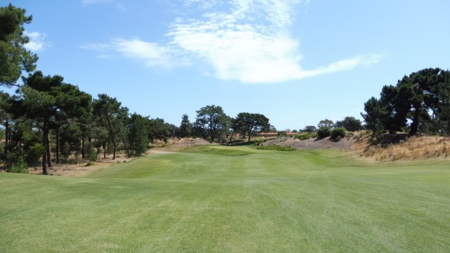 The 3rd fairway at Royal Adelaide Golf Club