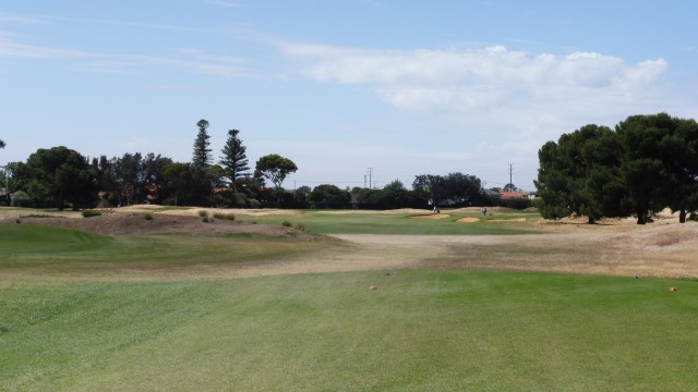 The 5th tee at Royal Adelaide Golf Club