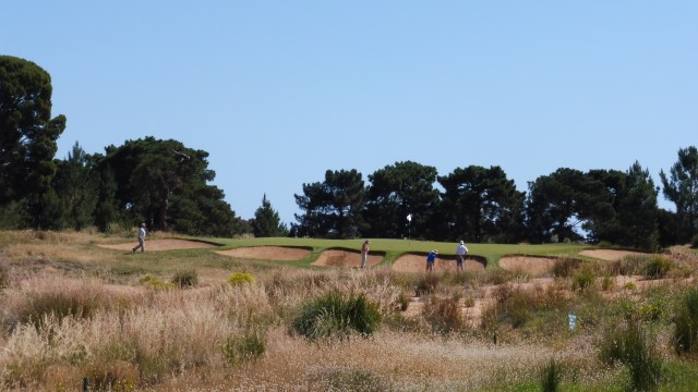 The 7th tee at Royal Adelaide Golf Club