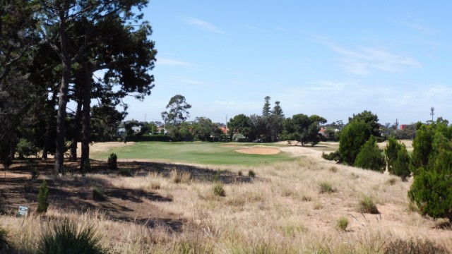 The 8th tee at Royal Adelaide Golf Club