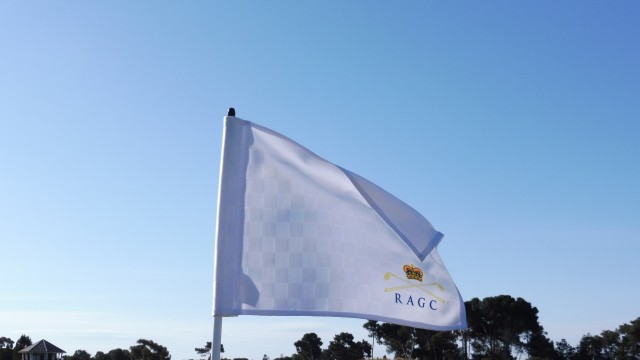 Pinflag at Royal Adelaide Golf Club