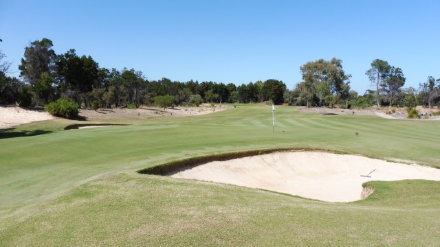 The 15th green at The Grange Golf Club East