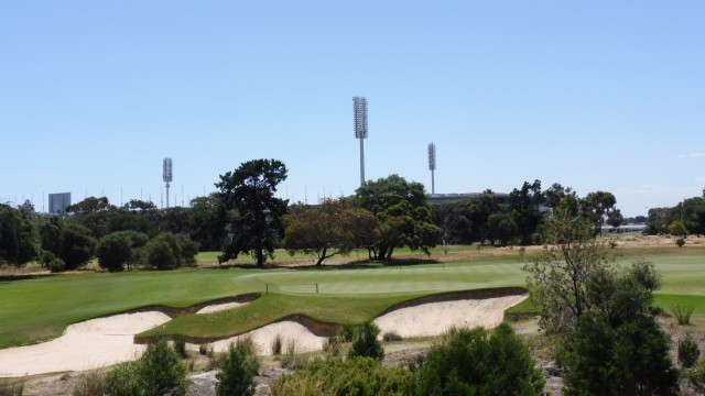 The 17th green at The Grange Golf Club East