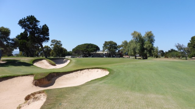 The 18th green at The Grange Golf Club East