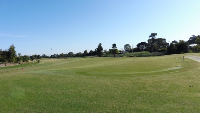 The 4th green at The Grange Golf Club East