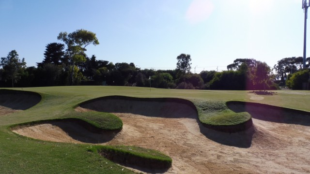 The 6th green at The Grange Golf Club East