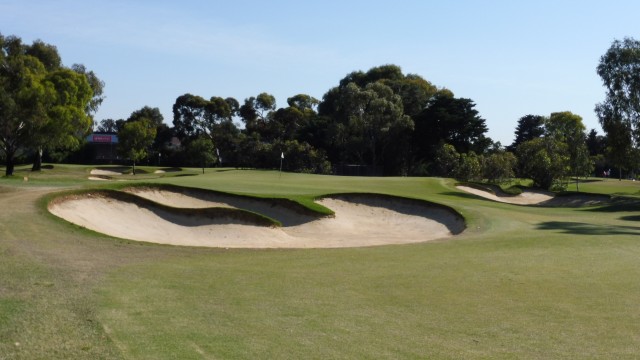 The 8th green at The Grange Golf Club East