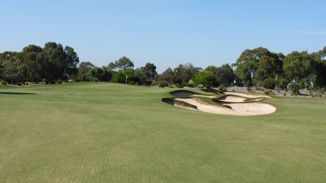 The 9th green at The Grange Golf Club East