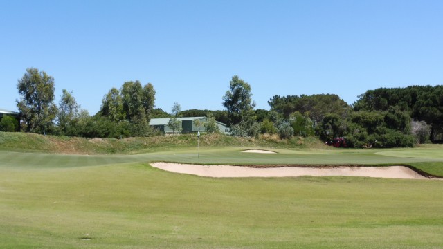 The 9th green at The Grange Golf Club West