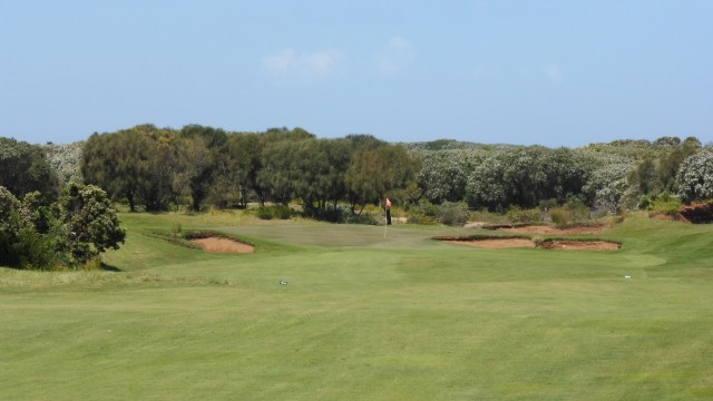 The 10th fairway at Thirteenth Beach Golf Links Beach Course