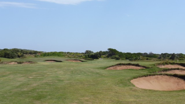 The 15th fairway at Thirteenth Beach Golf Links Beach Course