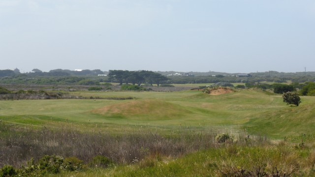 The 6th Tee at Thirteenth Beach Golf Links Beach Course