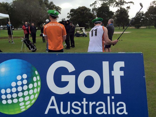 Teeing Off at Yarrabend Speed Golf