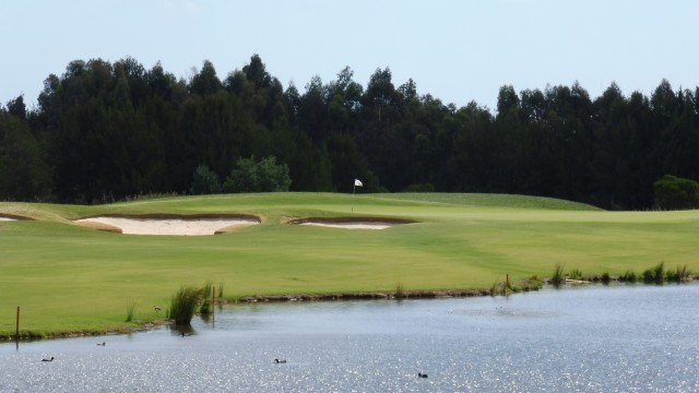 The 13th Green at Waterford Valley Golf