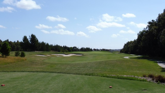 The 17th tee at Waterford Valley Golf