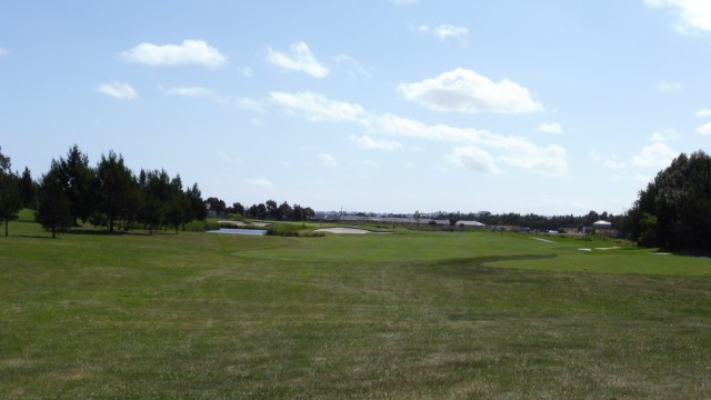 The 18th tee at Waterford Valley Golf