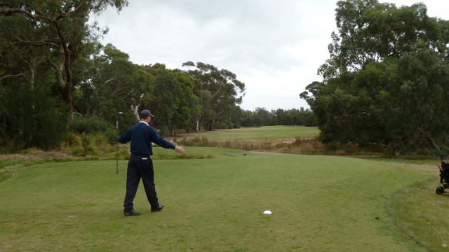 The 14th tee at Woodlands Golf Club