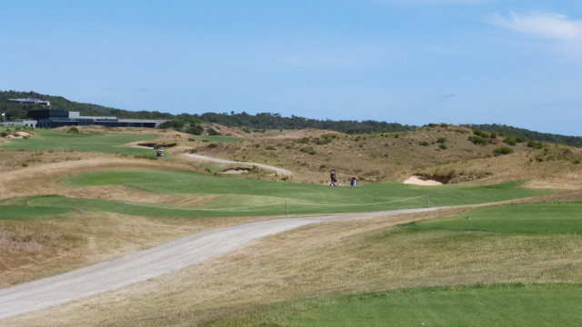 The 12th tee at The National Golf Club Ocean Course