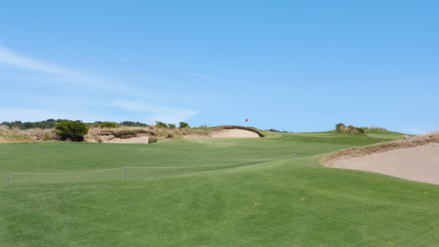 The 13th fairway at The National Golf Club Ocean Course