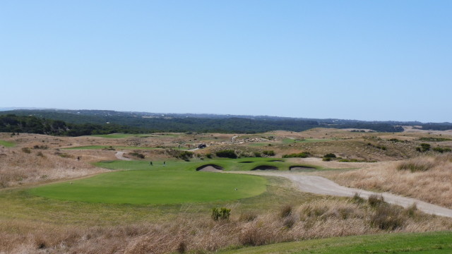 The 15th tee at The National Golf Club Ocean Course