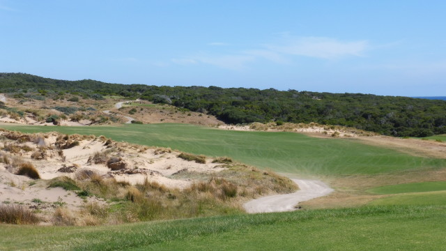 The 17th tee at The National Golf Club Ocean Course