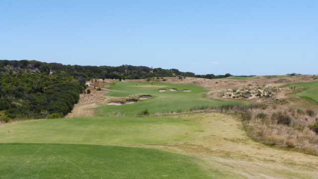 The 2nd tee at The National Golf Club Ocean Course