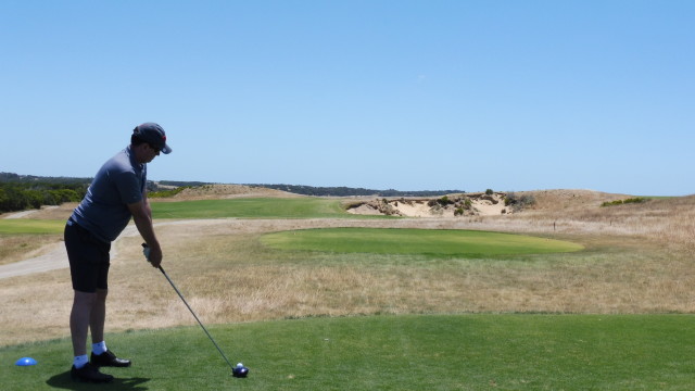 The 4th tee at The National Golf Club Ocean Course