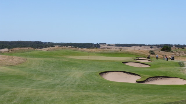 The 6th fairway at The National Golf Club Ocean Course