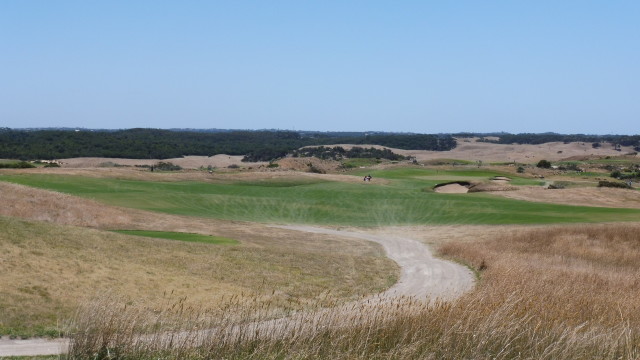 The 6th tee at The National Golf Club Ocean Course