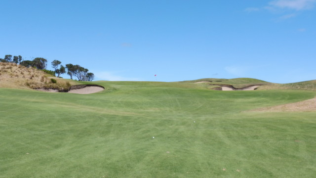 The 7th fairway at The National Golf Club Ocean Course