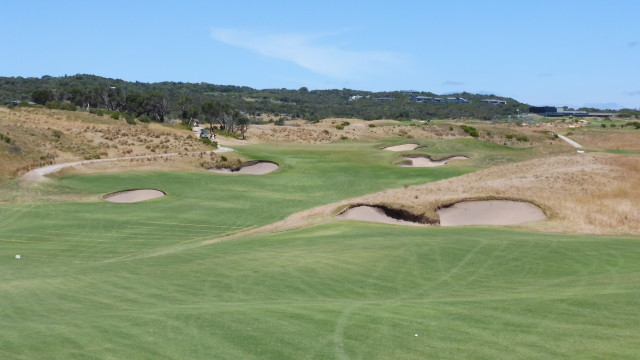 The 7th fairway at The National Golf Club Ocean Course