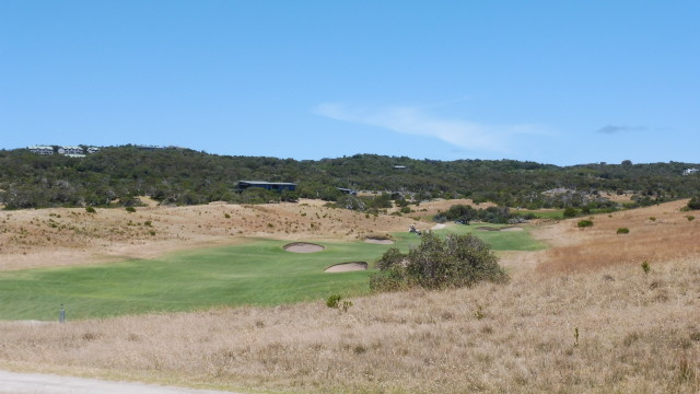 The 8th tee at The National Golf Club Ocean Course