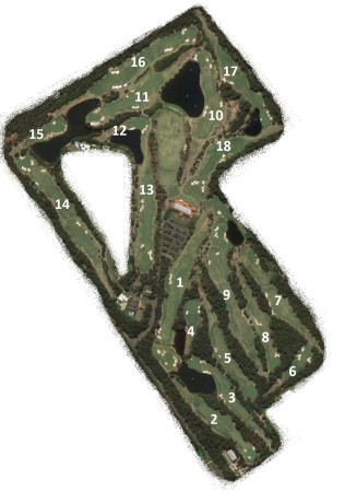 Map of Terrey Hills Golf Club