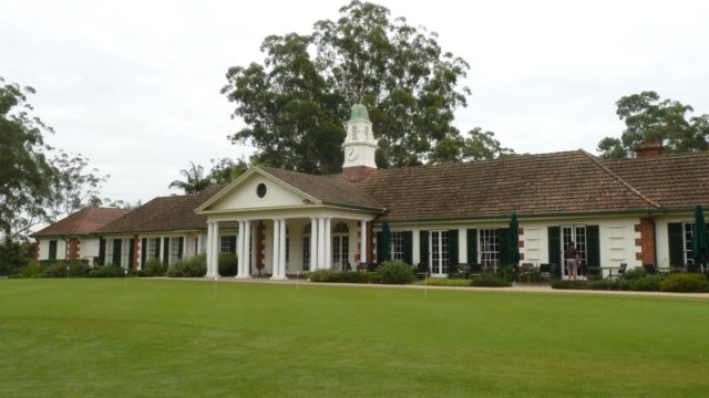The clubhouse at Avondale Golf Club