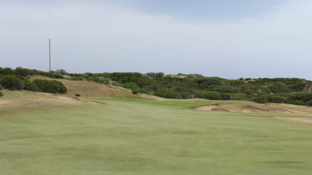 The 12th fairway at Barwon Heads Golf Club