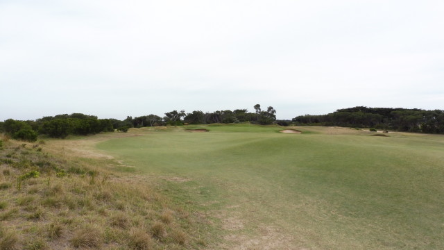 The 7th fairway at Barwon Heads Golf Club