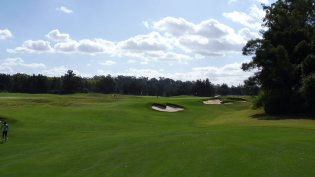 The 12th fairway at Riverside Oaks Golf Resort Bungool Course