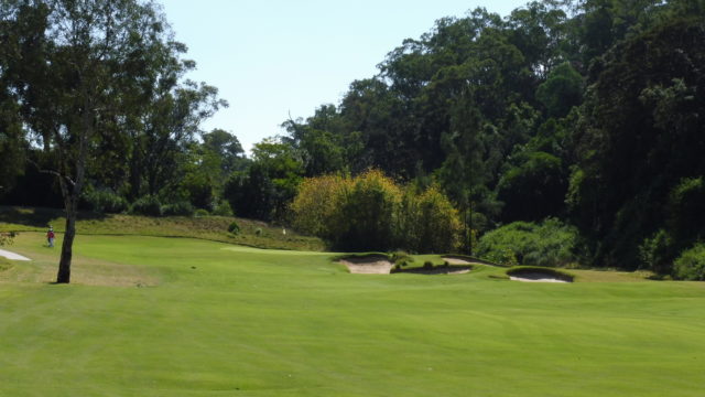 The 2nd fairway at Riverside Oaks Golf Resort Bungool Course