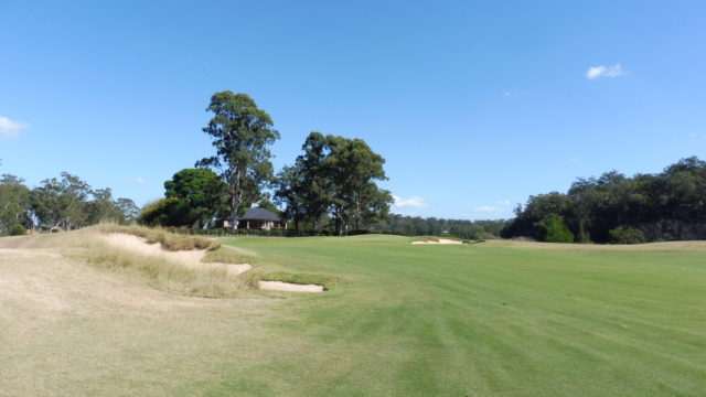 The 3rd fairway at Riverside Oaks Golf Resort Bungool Course