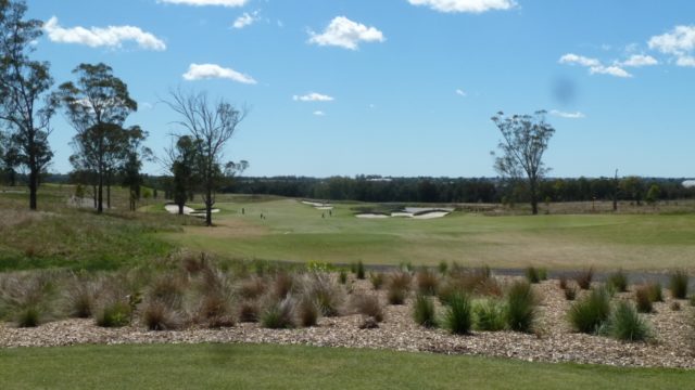 The 10th tee at Stonecutters Ridge Golf Club