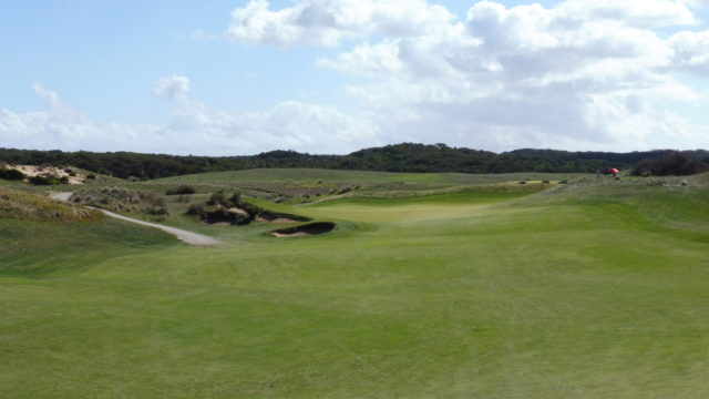 The 10th fairway at The National Golf Club Moonah Course