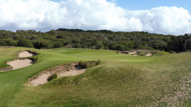 The 11th fairway at The National Golf Club Moonah Course